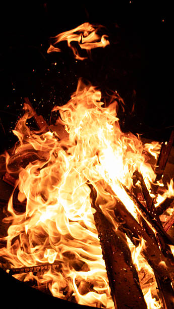 istock Close-up of the campfire 2232657196
