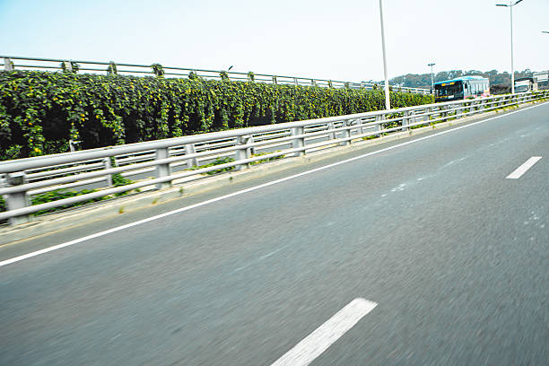Highways in the city, background image, blank space, roads