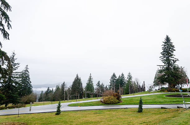 Burnaby Mountain Park in Burnaby, Vancouver, British Columbia, Canada