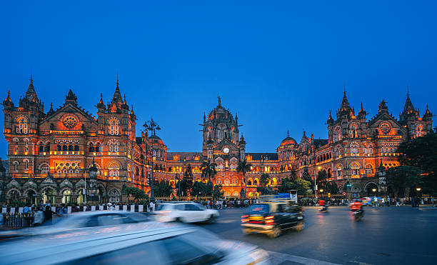 istock Chhatrapati Shivaji Maharaj Terminus Station in Mumbai, India 2232684865