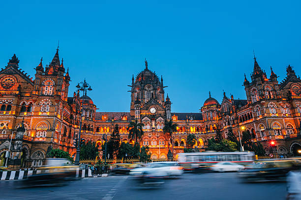 istock Chhatrapati Shivaji Maharaj Terminus Station in Mumbai, India 2232684875