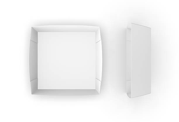 istock Paper food container tray 3d mockup. 2232686276