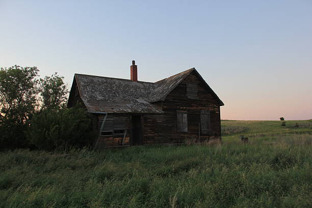 istock The Abandoned  Mud House Property and Area. 2232689641