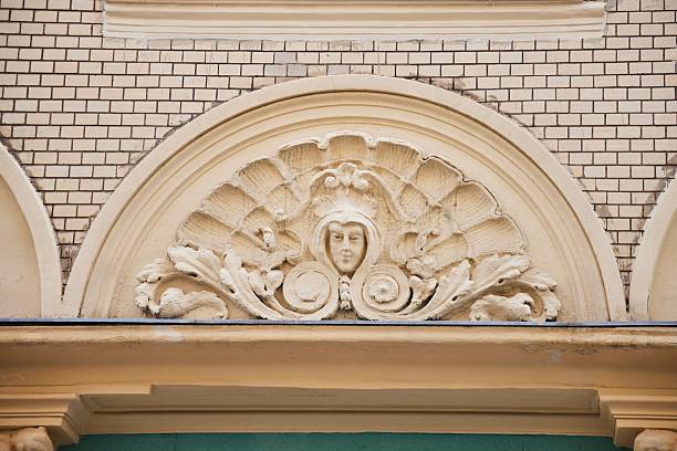 istock Decoration on an old building, bas-relief 2232696951