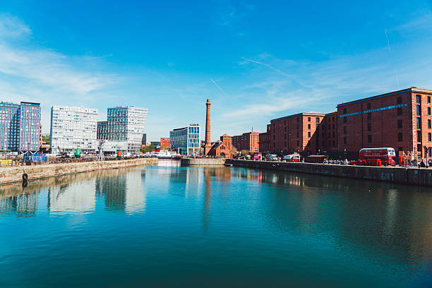 istock Stanley dock reflecting in the water in liverpool, england 2232713199