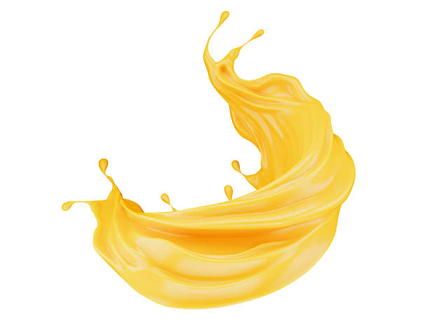 istock orange juice splash isolated on white background. 3d render 2232725026