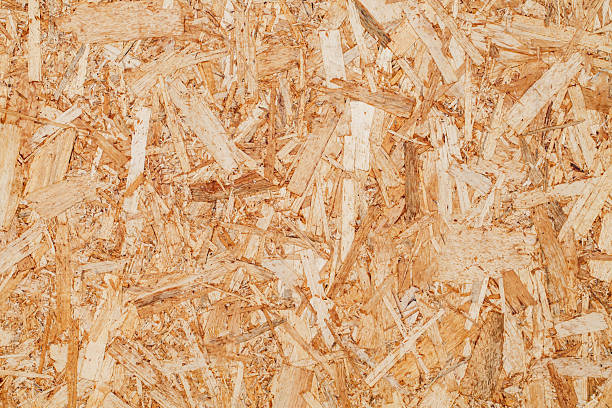 istock background yellow chipboard close-up flat 2232727226