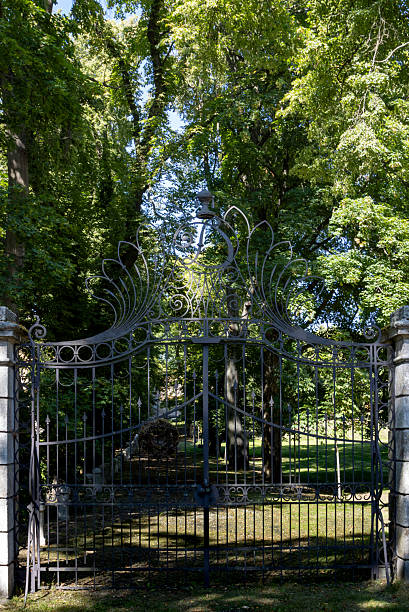 istock Garden around castle Sturzna, Czech republic 2232729241