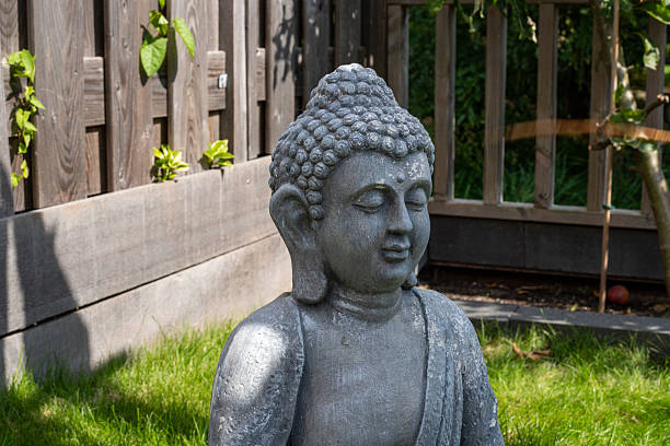 istock Buddha statue in the garden 2232731517