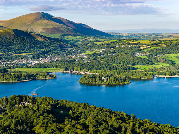 istock Scenic English Lake District Landscape from Above 2232737699