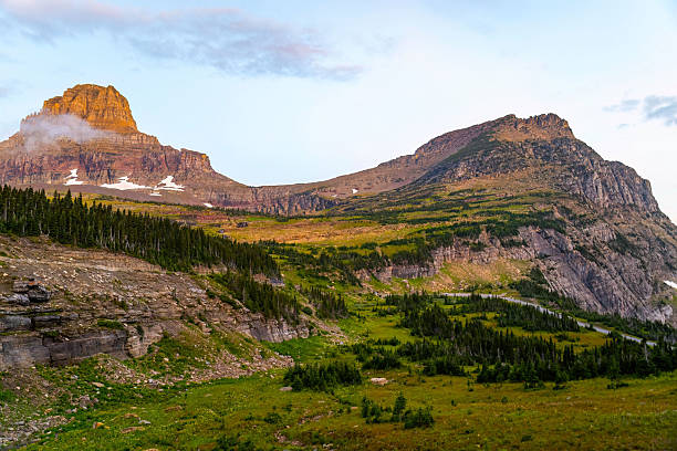 istock Scenic Mountains Range View from Highline Trail in Glacier National Park 2232741974