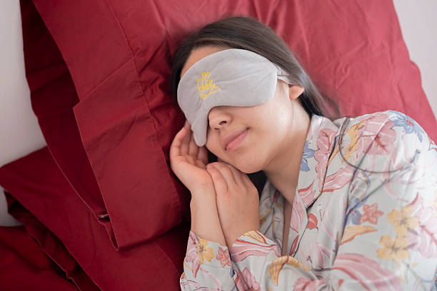 istock a girl resting peacefully, reflecting confidence and comfort 2232750325