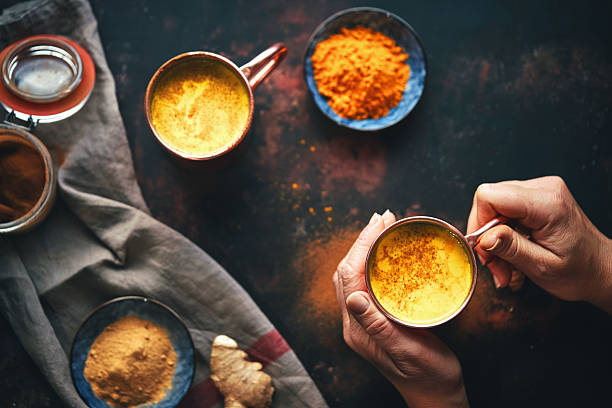 istock Healthy Golden Milk with Turmeric 2232757407
