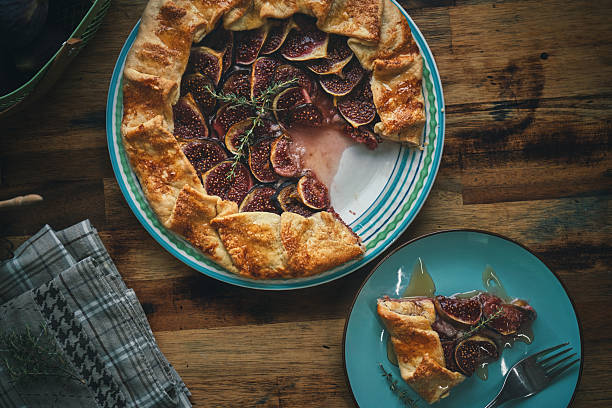 istock Fresh Baked Fig Galette with Mascarpone 2232757867
