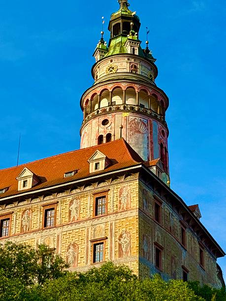 Cesky Krumlov is a small town in the Bohemian Region. The historic center is a UNESCO world heritage site because of its Gothic, Renaissance, and Baroque architecture.