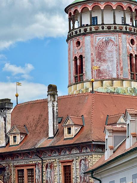 Cesky Krumlov is a small town in the Bohemian Region. The historic center is a UNESCO world heritage site because of its Gothic, Renaissance, and Baroque architecture.