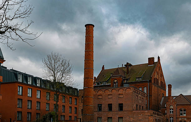 istock Uphagen courtyard, historic location and architecture in Gdansk 2232764561