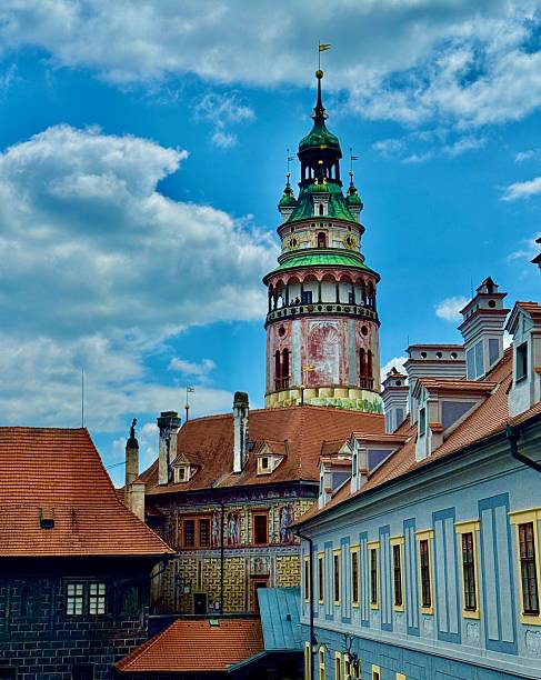 Cesky Krumlov is a small town in the Bohemian Region. The historic center is a UNESCO world heritage site because of its Gothic, Renaissance, and Baroque architecture.