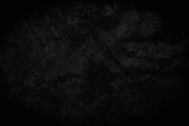istock Black dark concrete wall background. Pattern board cement texture grunge dirty scratched for show anthracite promote product urban floor and abstract paper design element decor. Blackboard blank. 2232775302