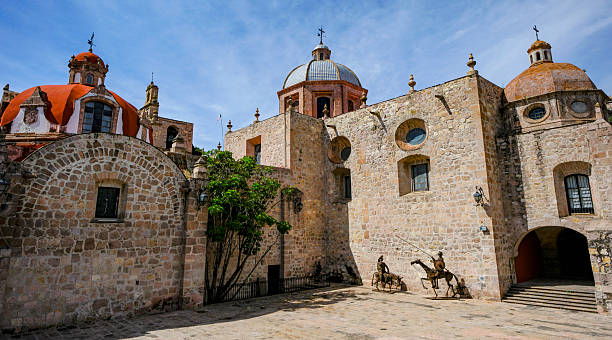 House of Culture of Morelia, Mexico stock photo