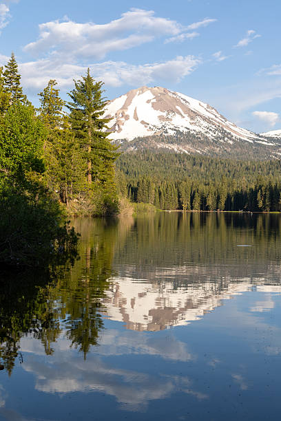 istock Lassen peak reflected in Manzanita lake 2232778683