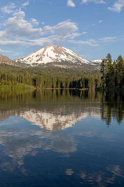 istock Lassen peak reflected in Manzanita lake 2232778909