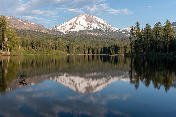 istock Lassen peak reflected in Manzanita lake 2232778921