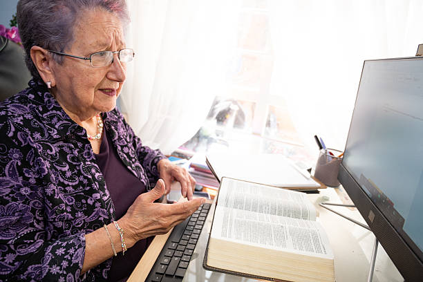 istock Senior counselor working with academic and spiritual resources 2232781436