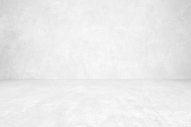istock Empty white concrete room background, Perspective white gradient concrete room for interior background, backdrop,  White cement room with space for product display mockup, template 2232797126