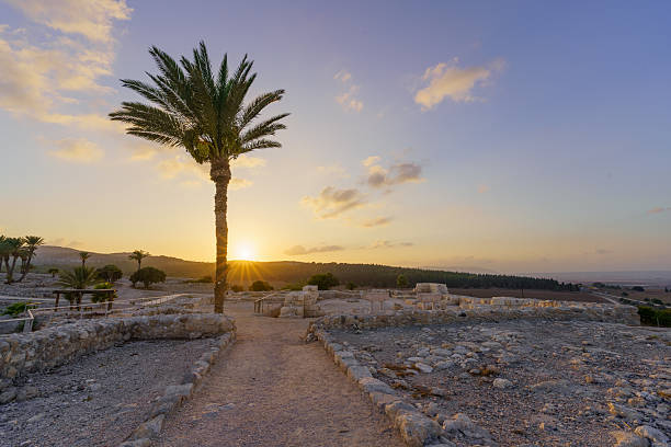 istock Sunset view of archaeological ruins in Tel Megiddo 2232799616