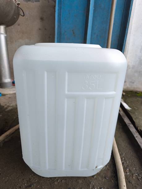 istock Large White Plastic Tank with 35 Liter Capacity for Water Storage 2232803333
