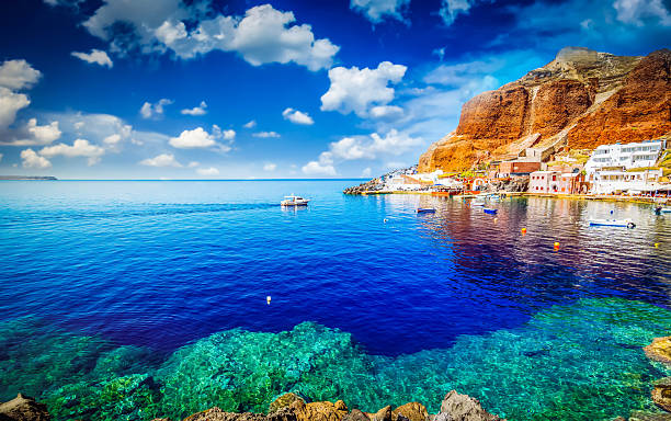 istock Amoudi bay, Santorini, Greece 2232812410