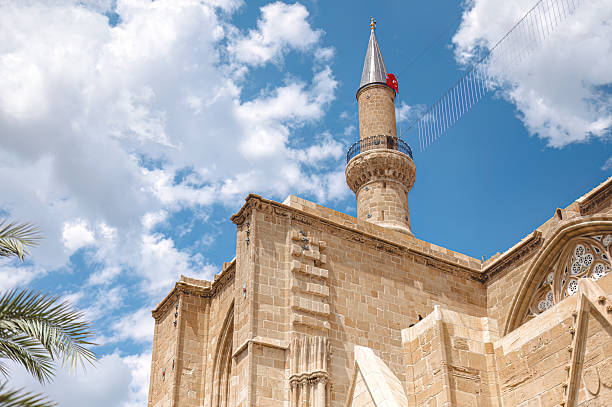 istock Selimiye Mosque in Nicosia standing tall under blue sky 2232825013