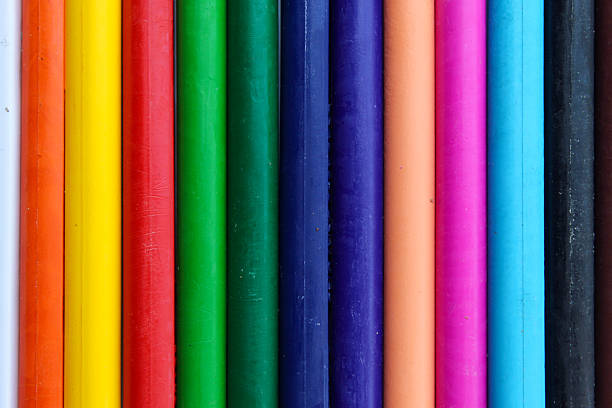 istock Close up of colored pencil texture 2232833978