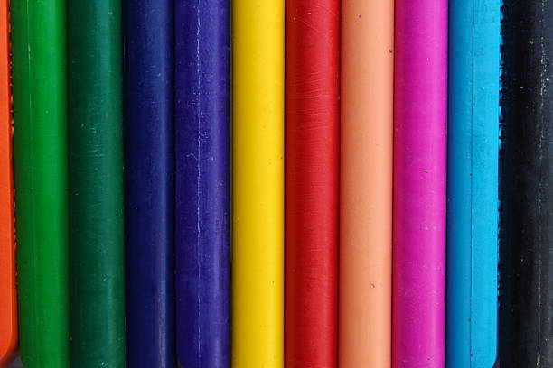 istock Close up of colored pencil texture 2232833984