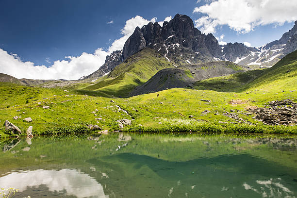 istock Chaukhi lake, Georgia 2232836152