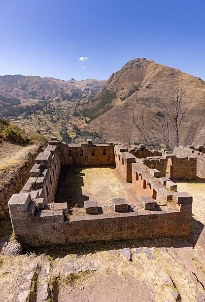 Pisac is an archaeological complex located in the district of the same name in the province of Calca, 30 kilometers from the city of Cusco, Peru. The archaeological site is one of the most important and visited in the Sacred Valley of the Incas. It is located east of the Vilcabamba mountain range.