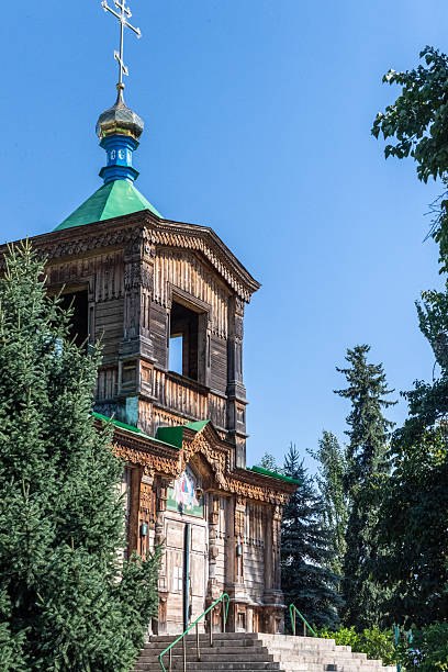 istock The Holy Trinity Cathedral in Karakol 2232847186