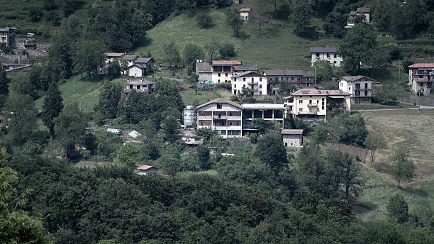 Mountain Landscape of Rota d'Imagna