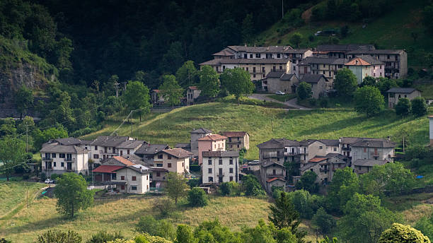 Mountain Landscape of Rota d'Imagna