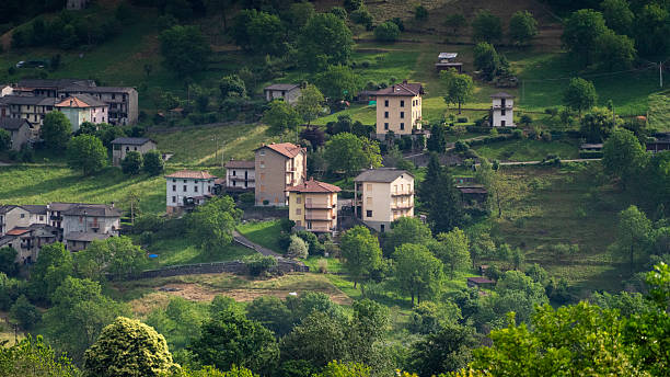 Mountain Landscape of Rota d'Imagna