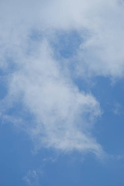 istock Soft white clouds drifting across a bright blue sky, creating a serene atmosphere, ideal for backgrounds or nature-themed designs with copy space 2232862518