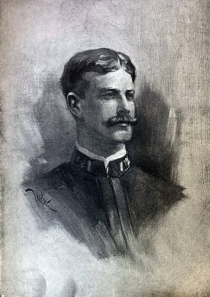 istock Antique illustration - War with Spain - War of 1898 - portrait of Naval Constructor Richmond Pearson Hobson - who sank the Merrimac in Santiago Harbor June 3, 1898 2232876580