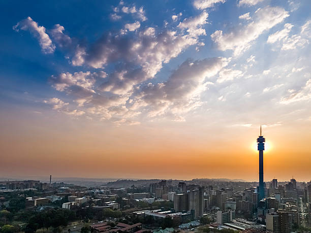 istock Sun Rising on Hillbrow Communication Tower 2232896575