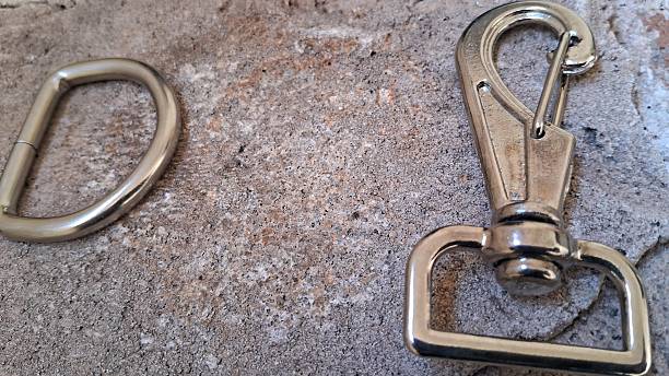 House key with key ring hanging on the hook