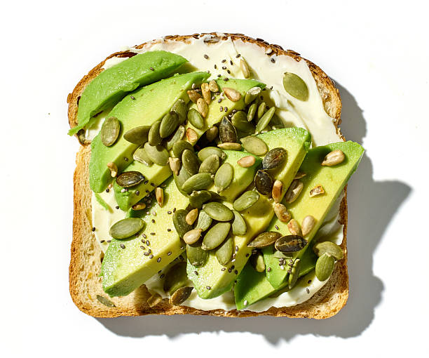 istock healthy breakfast sandwich with sliced avocado 2232905031
