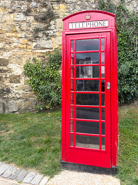 An English or British teelephone box