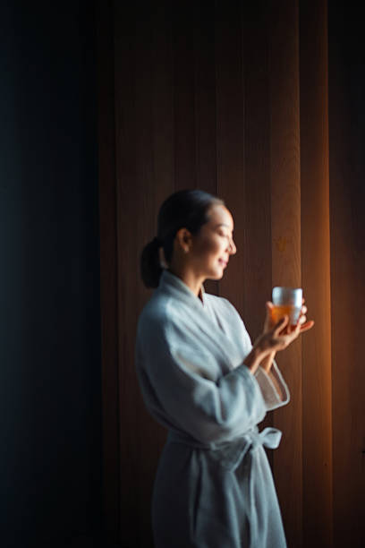 istock Peaceful Morning Relaxation With Hot Beverage in Cozy Indoor Setting 2232921095
