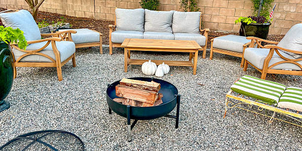 istock Outdoor backyard sitting spaces 2232921738