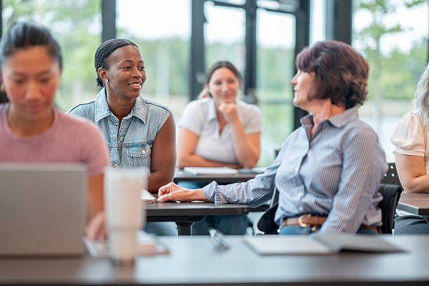 Diverse Group of Individuals Engaged in a Collaborative Workshop Setting